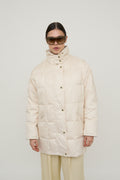 Cream luxury Down coat