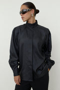 Sculptural vintage blouse