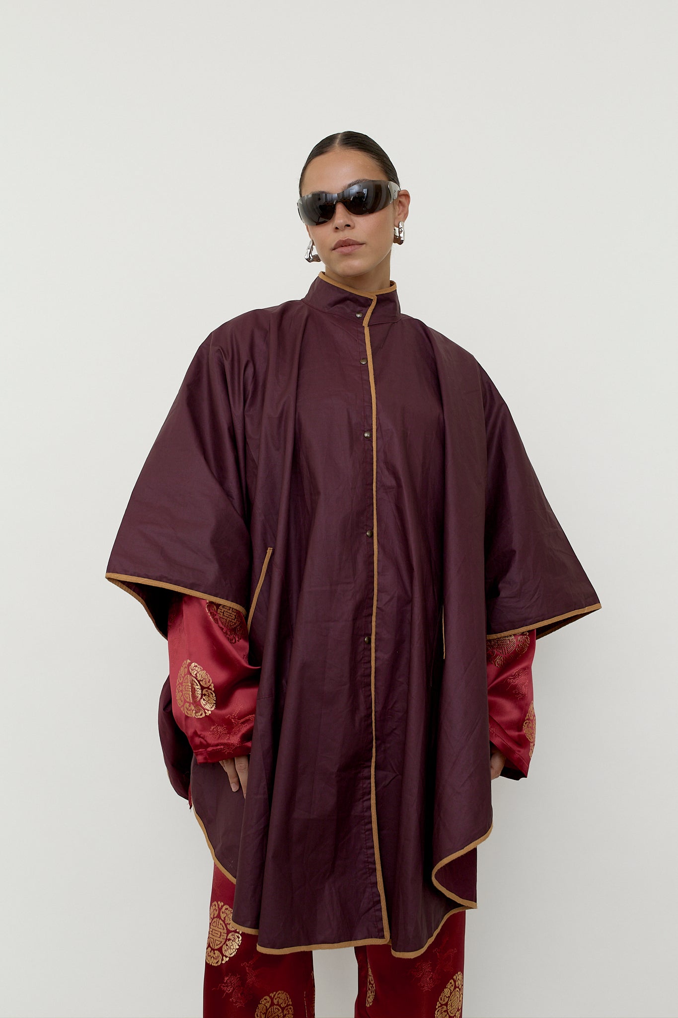 Vintage Salvatore Ferragamo rain cape