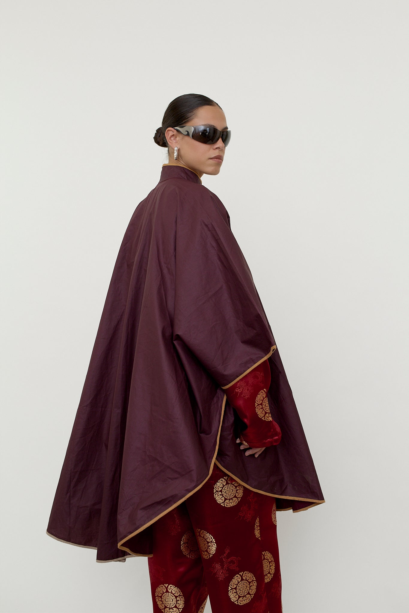 Vintage Salvatore Ferragamo rain cape