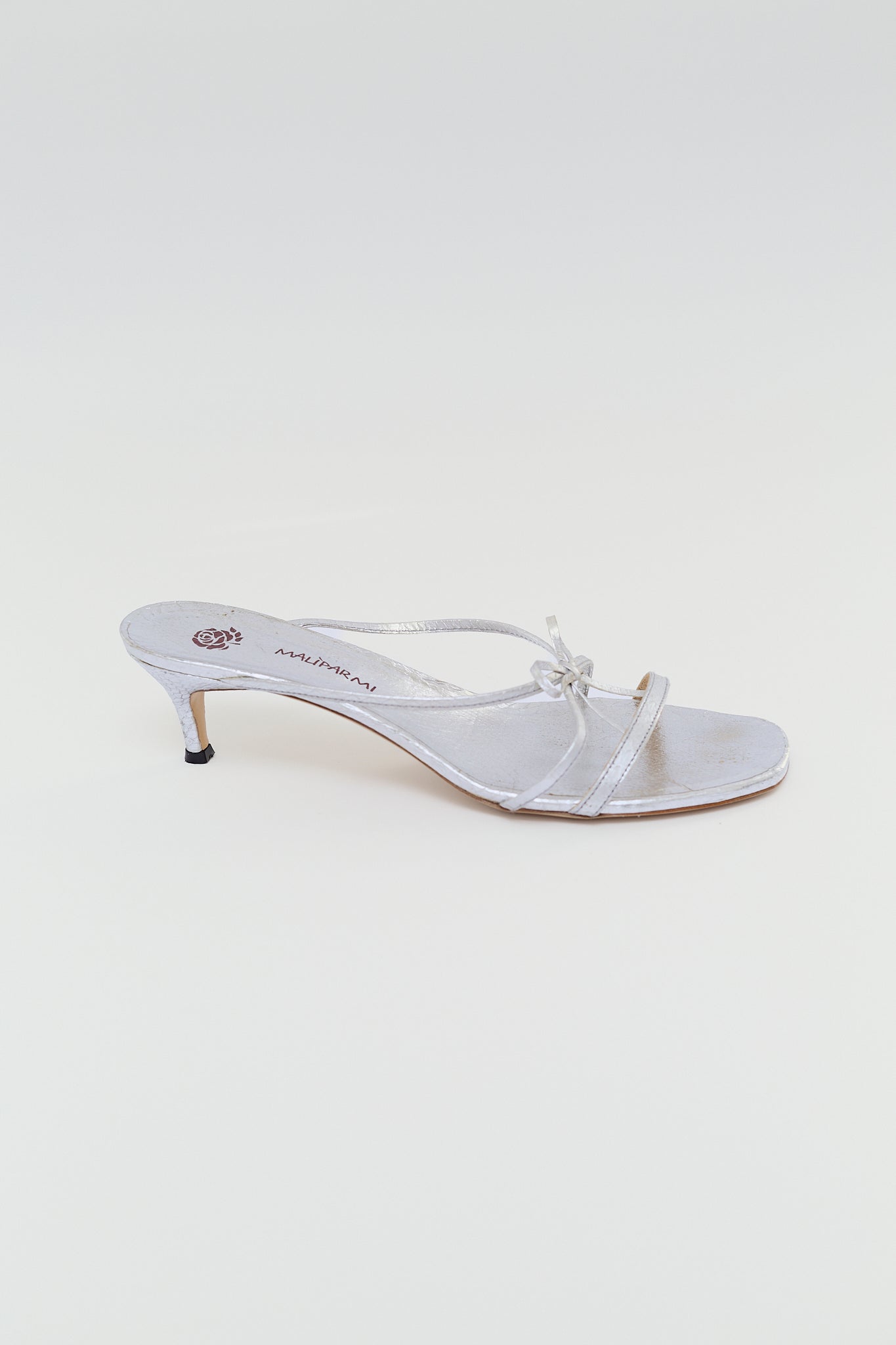 Silver sandals