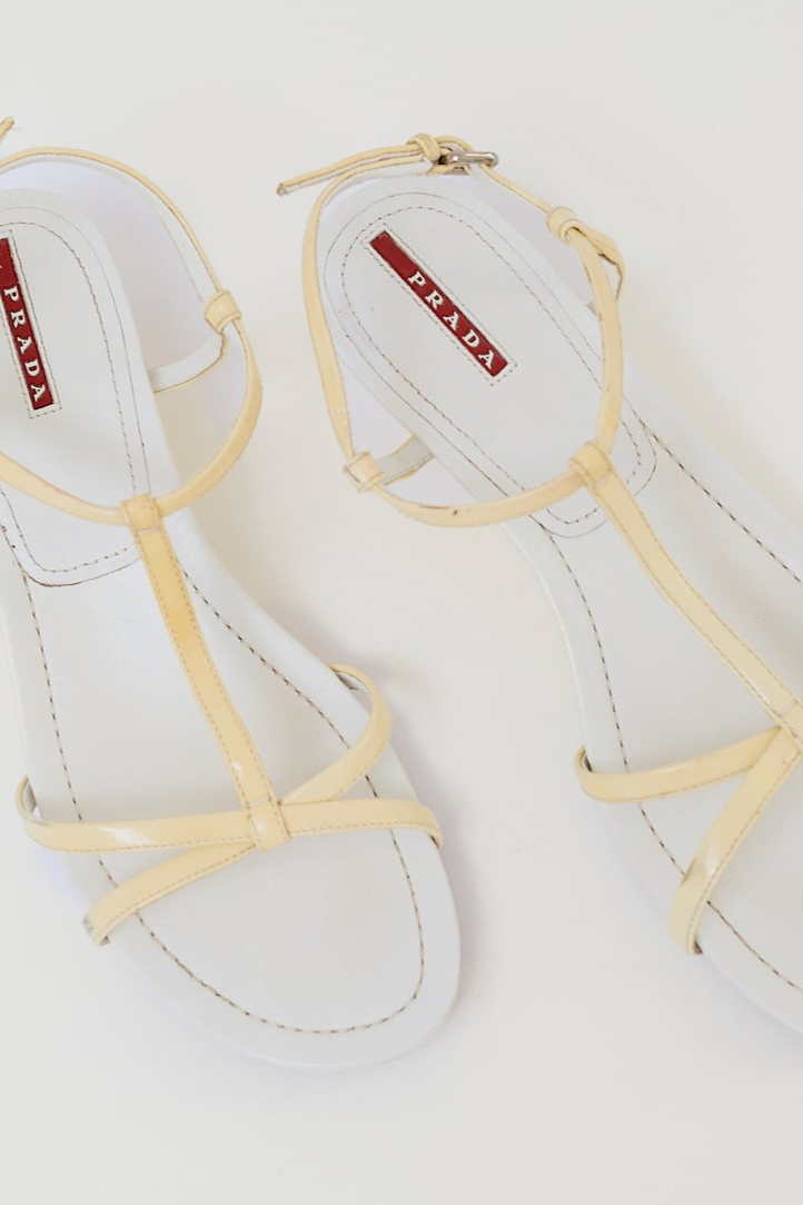 Vintage Prada Linea Rossa sandals