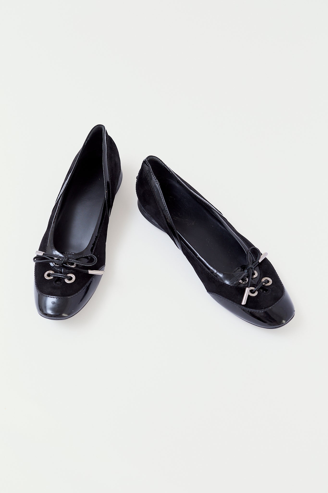 Tod's leather ballerina flats