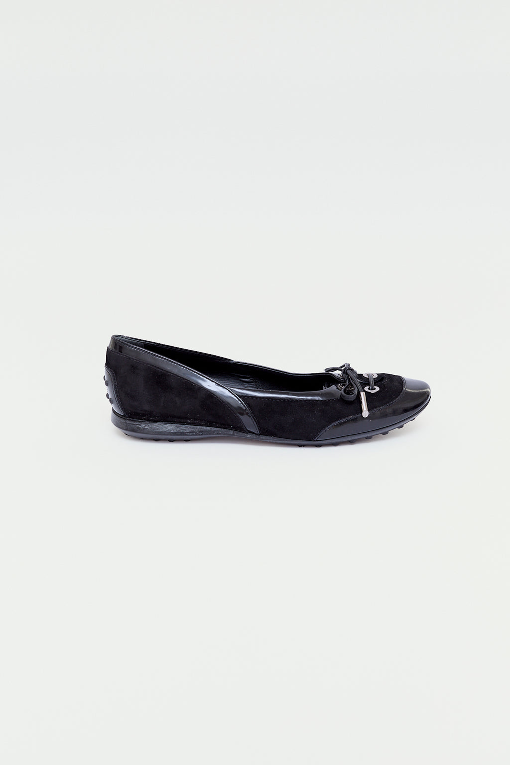 Tod's leather ballerina flats