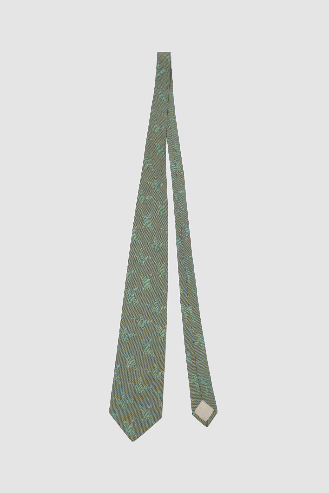Georgio Armani patterned silk tie