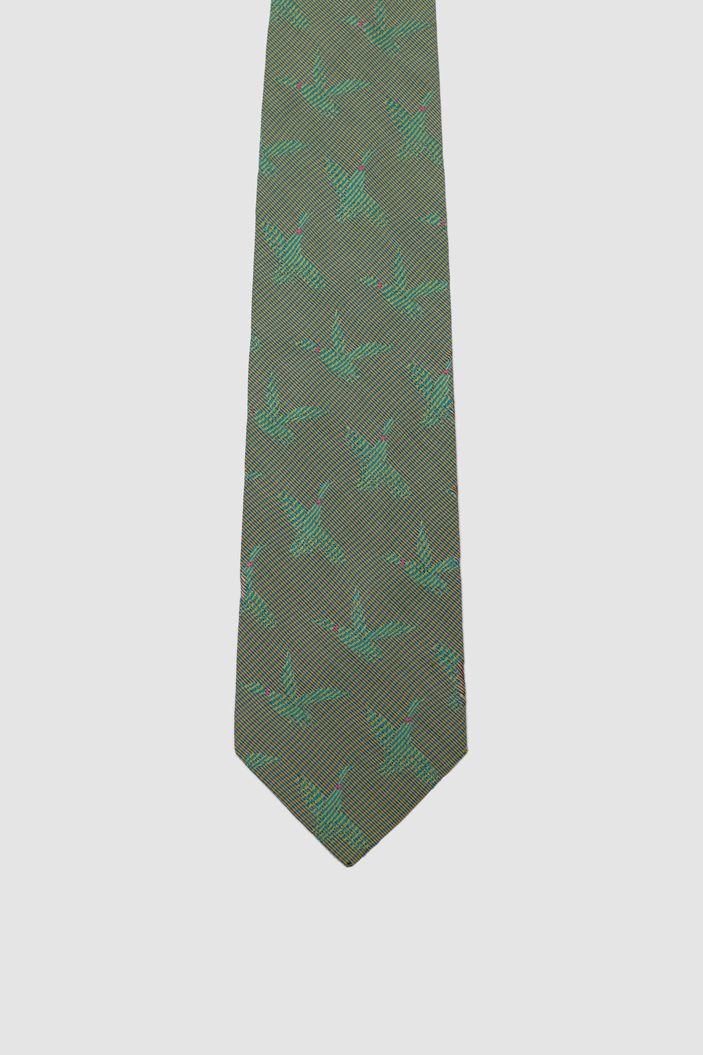 Georgio Armani patterned silk tie