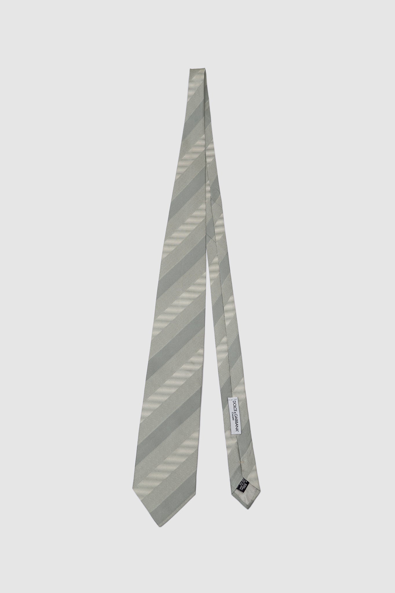 Dolce & Gabbana striped silk tie