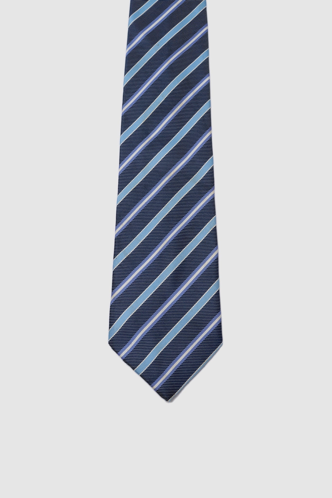 Georgio Armani striped silk tie