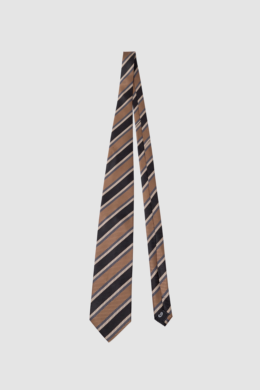 Westbury diagonal striped silk tie