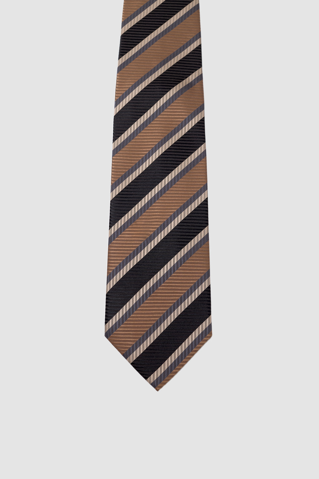 Westbury diagonal striped silk tie