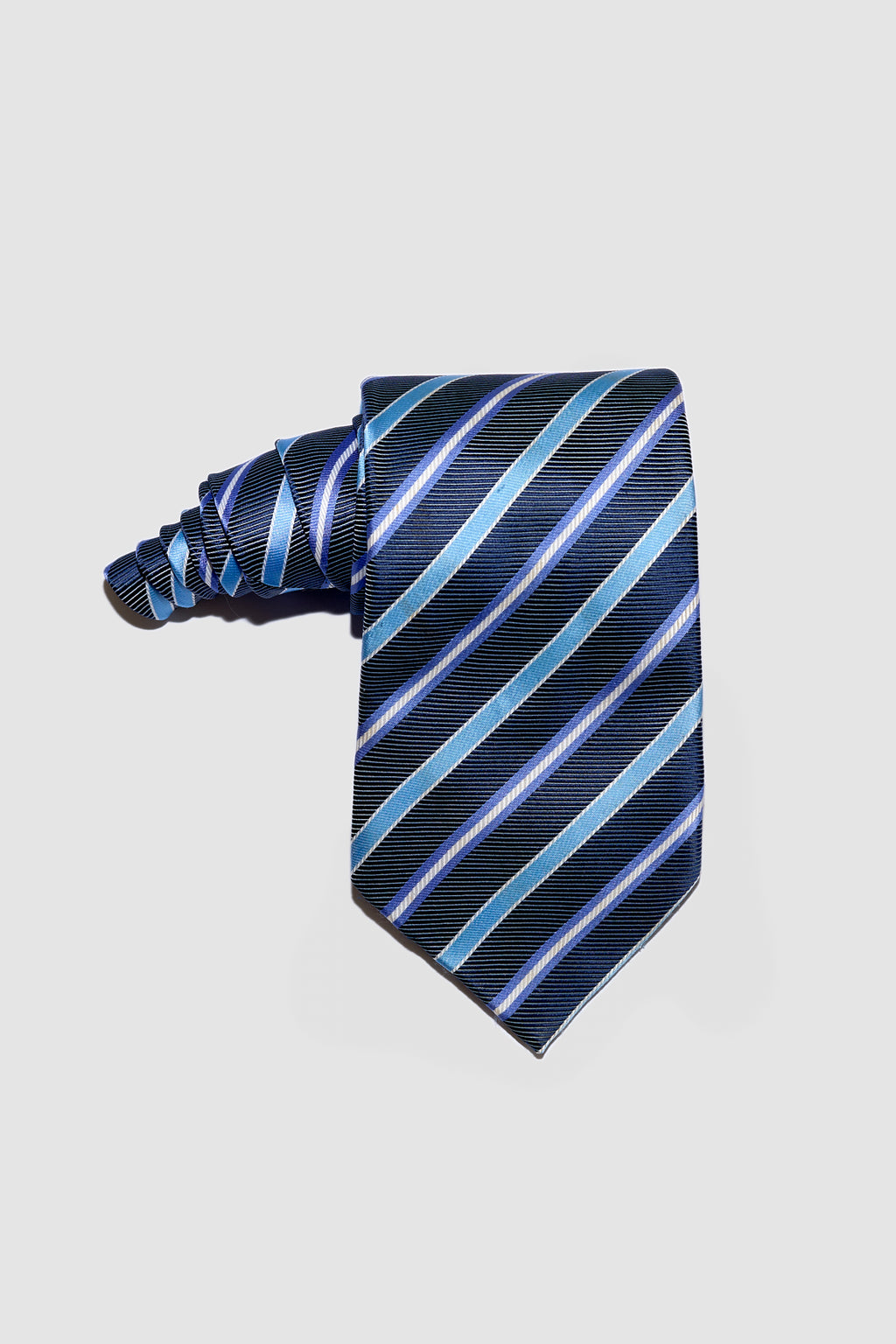 Georgio Armani striped silk tie