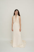 The Open Back Flower Gown