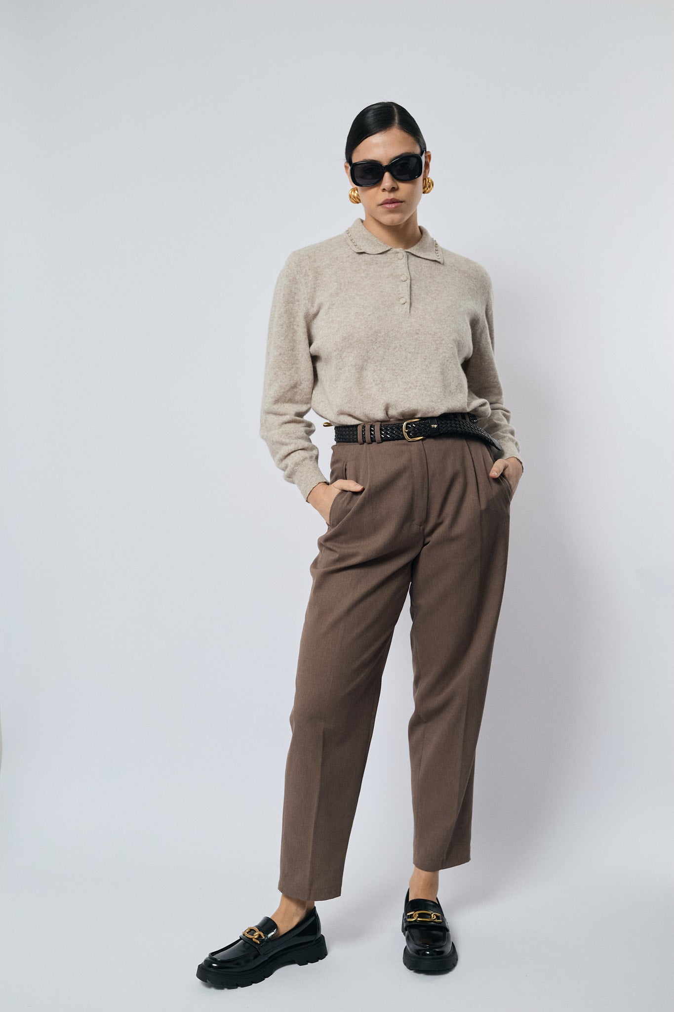Classic carrot trousers