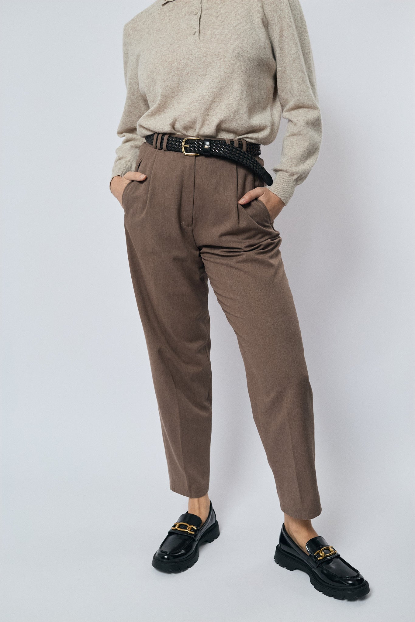 Classic carrot trousers
