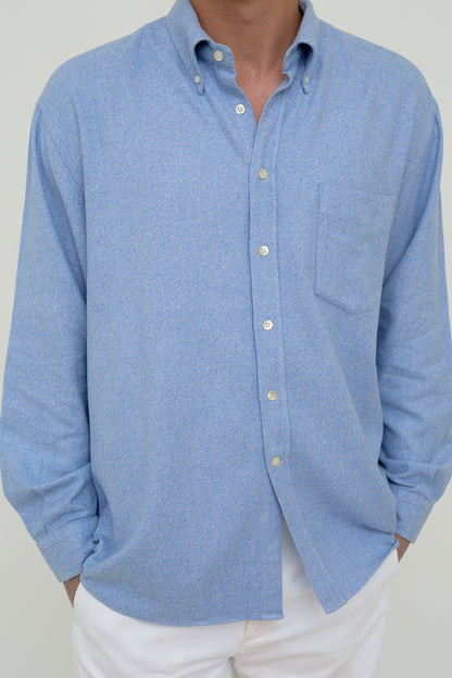 Blue flannel shirt