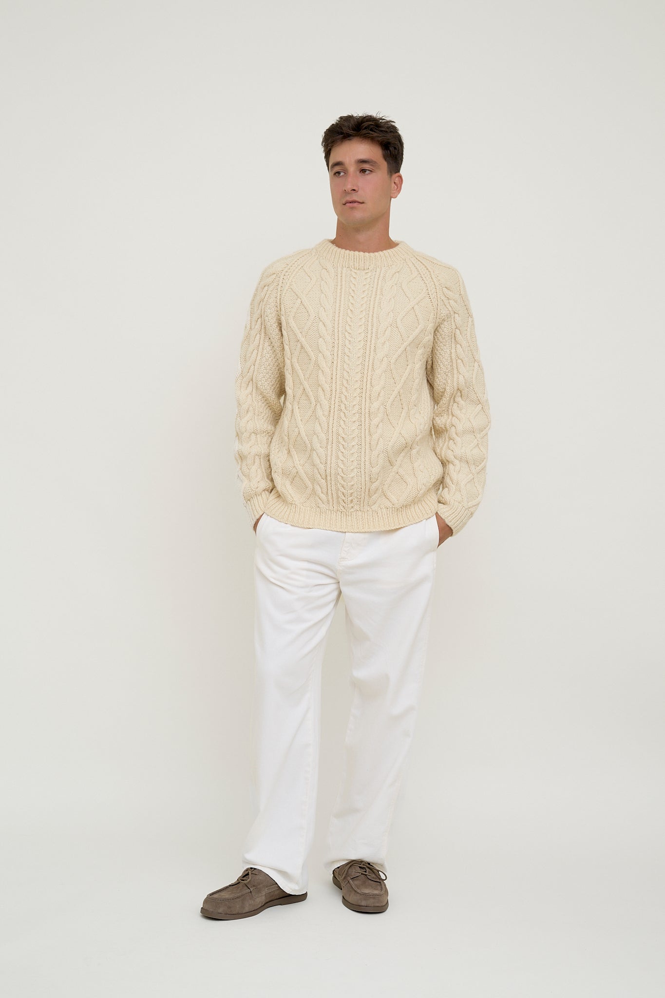Chunky wool jumper