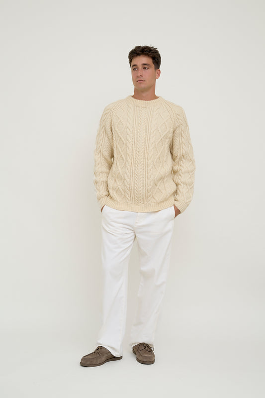 Chunky wool jumper