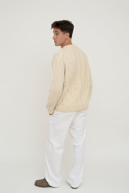 Chunky wool jumper