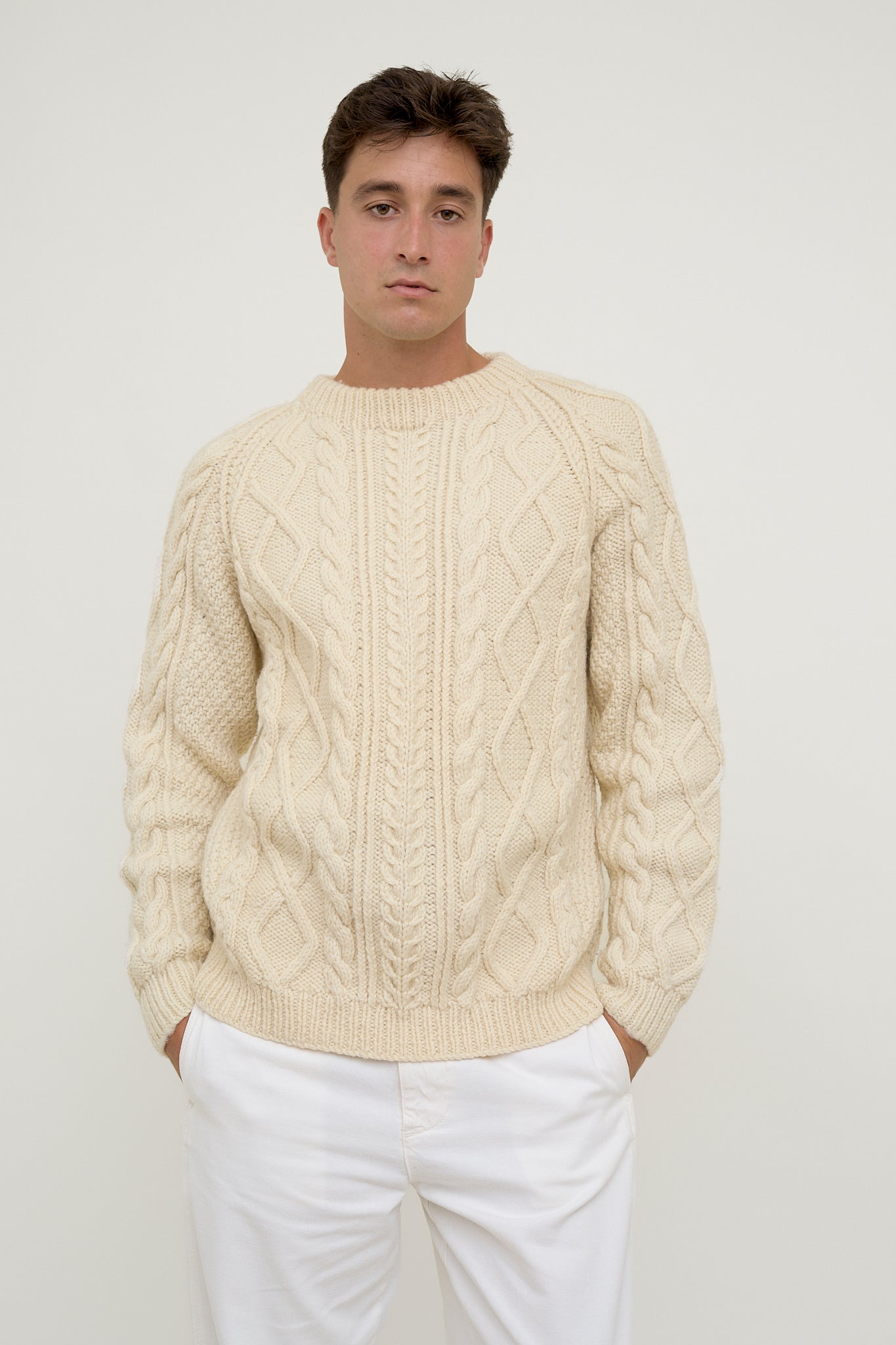 Chunky wool jumper