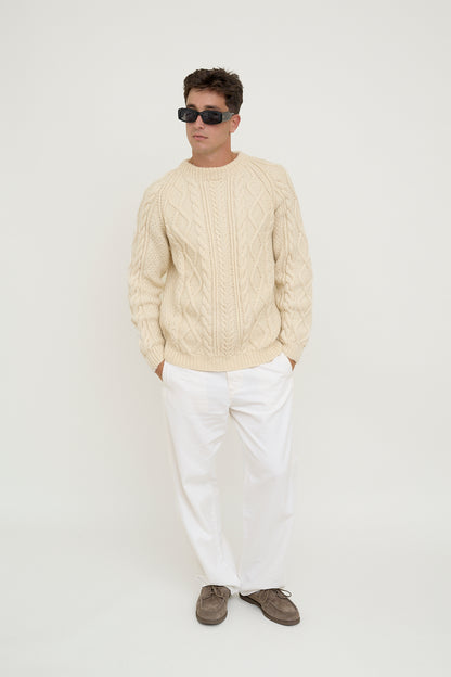 Chunky wool jumper