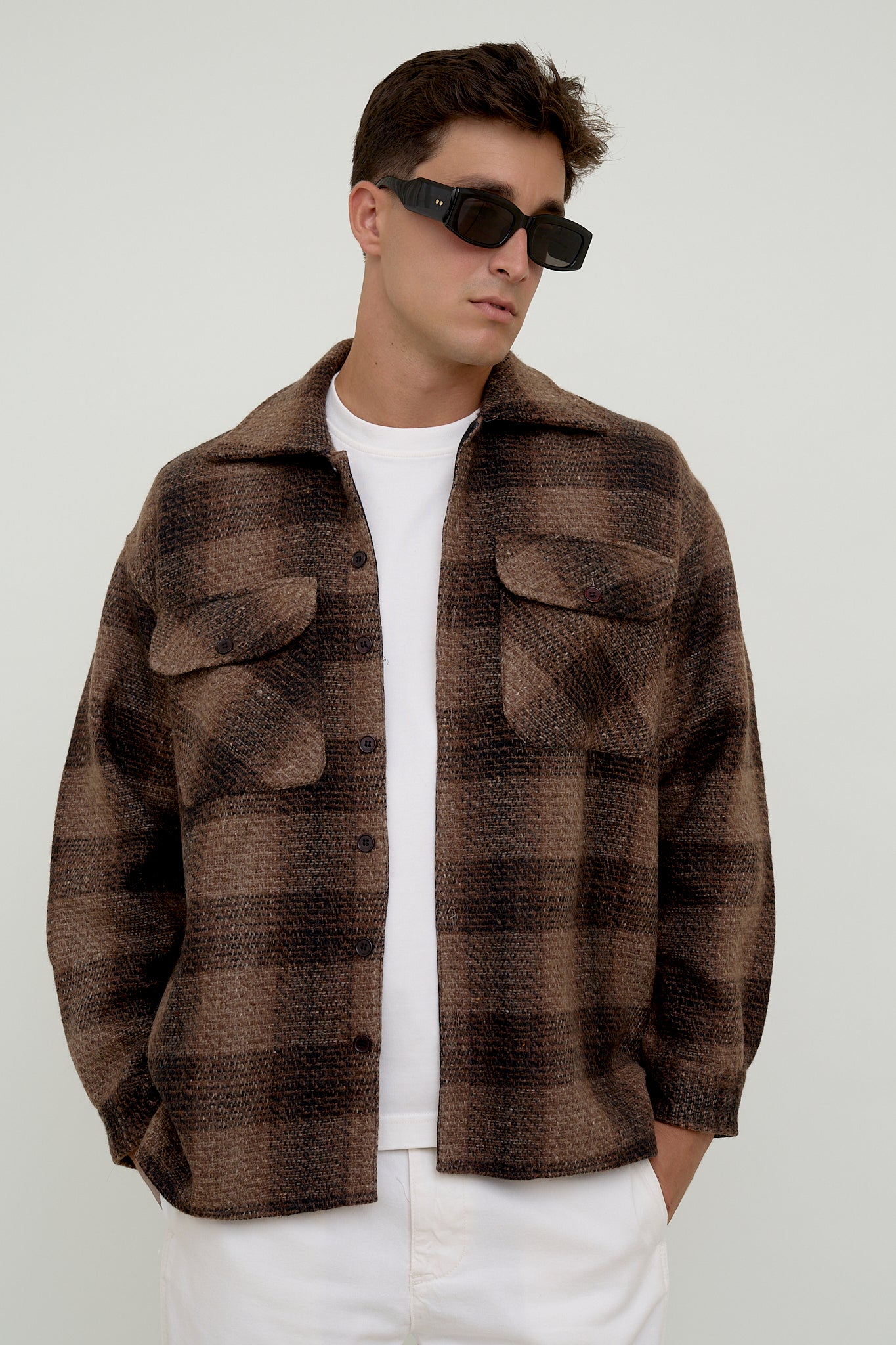 Vintage winter overshirt