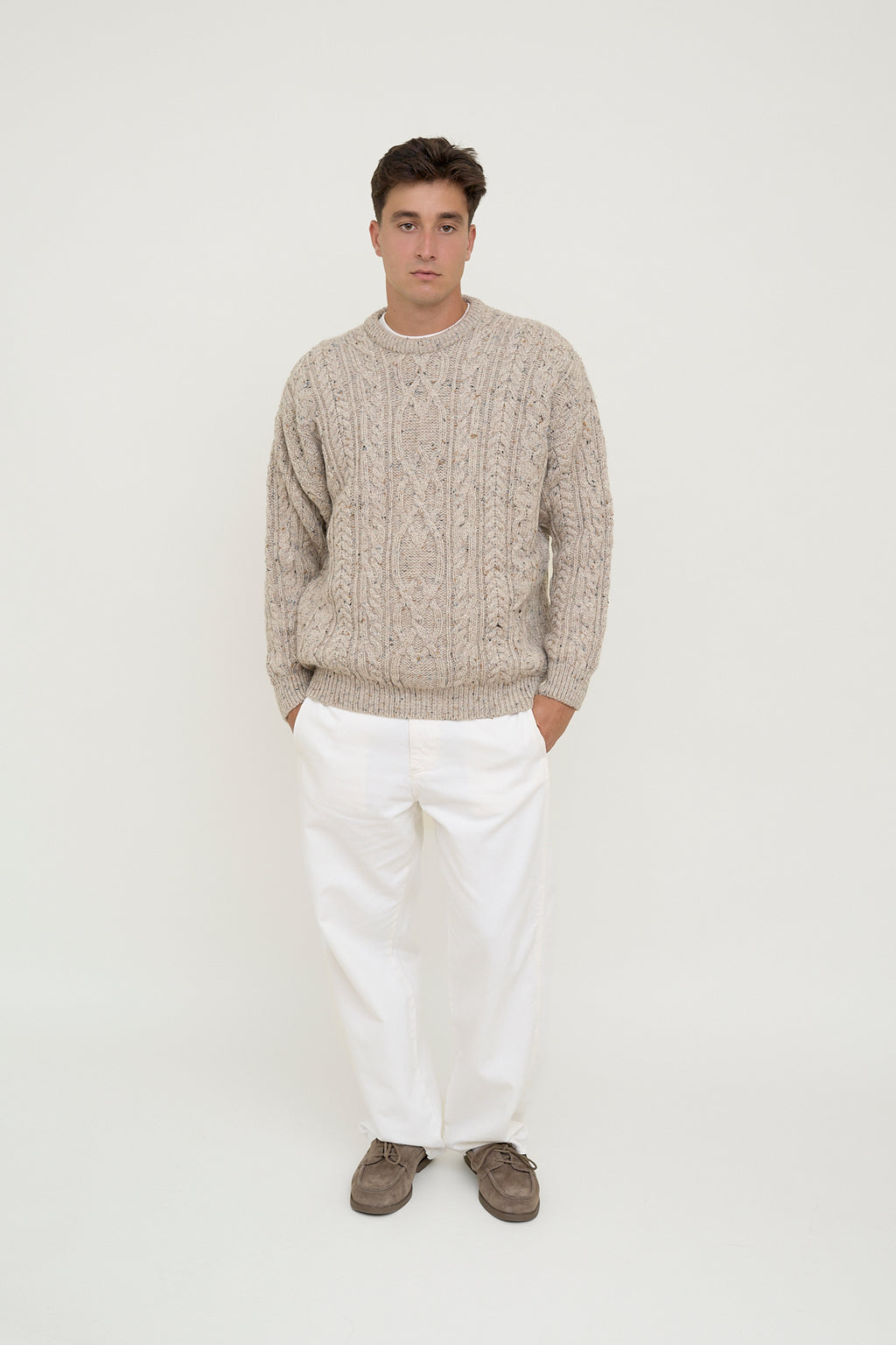 Oversized wool jumper