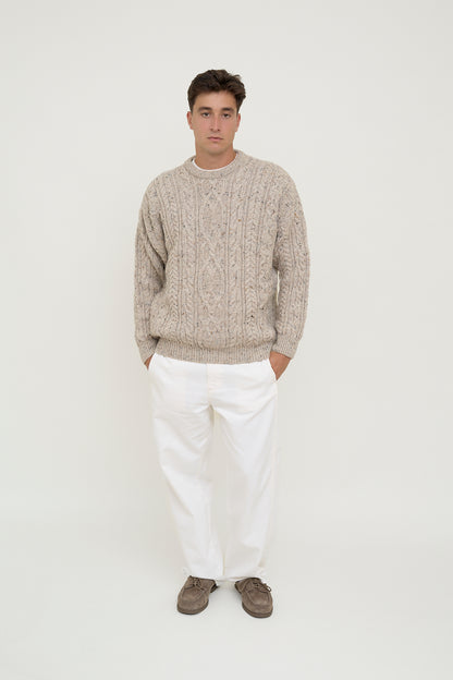 Oversized wool jumper