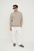 Oversized wool jumper