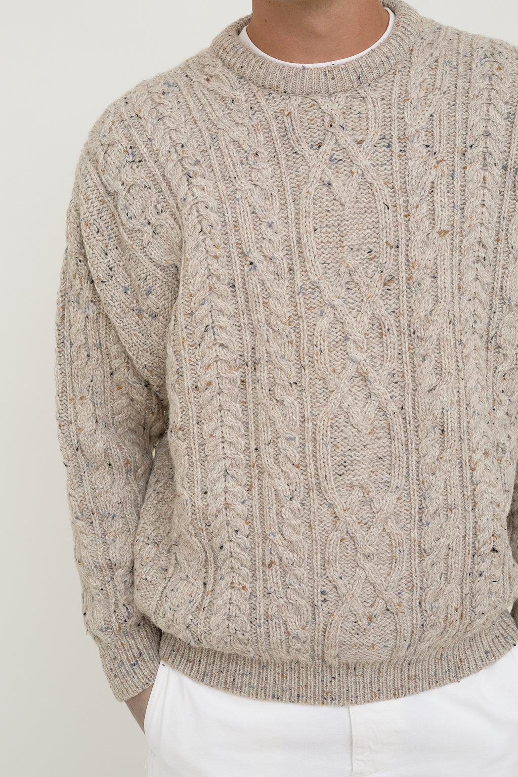 Oversized wool jumper