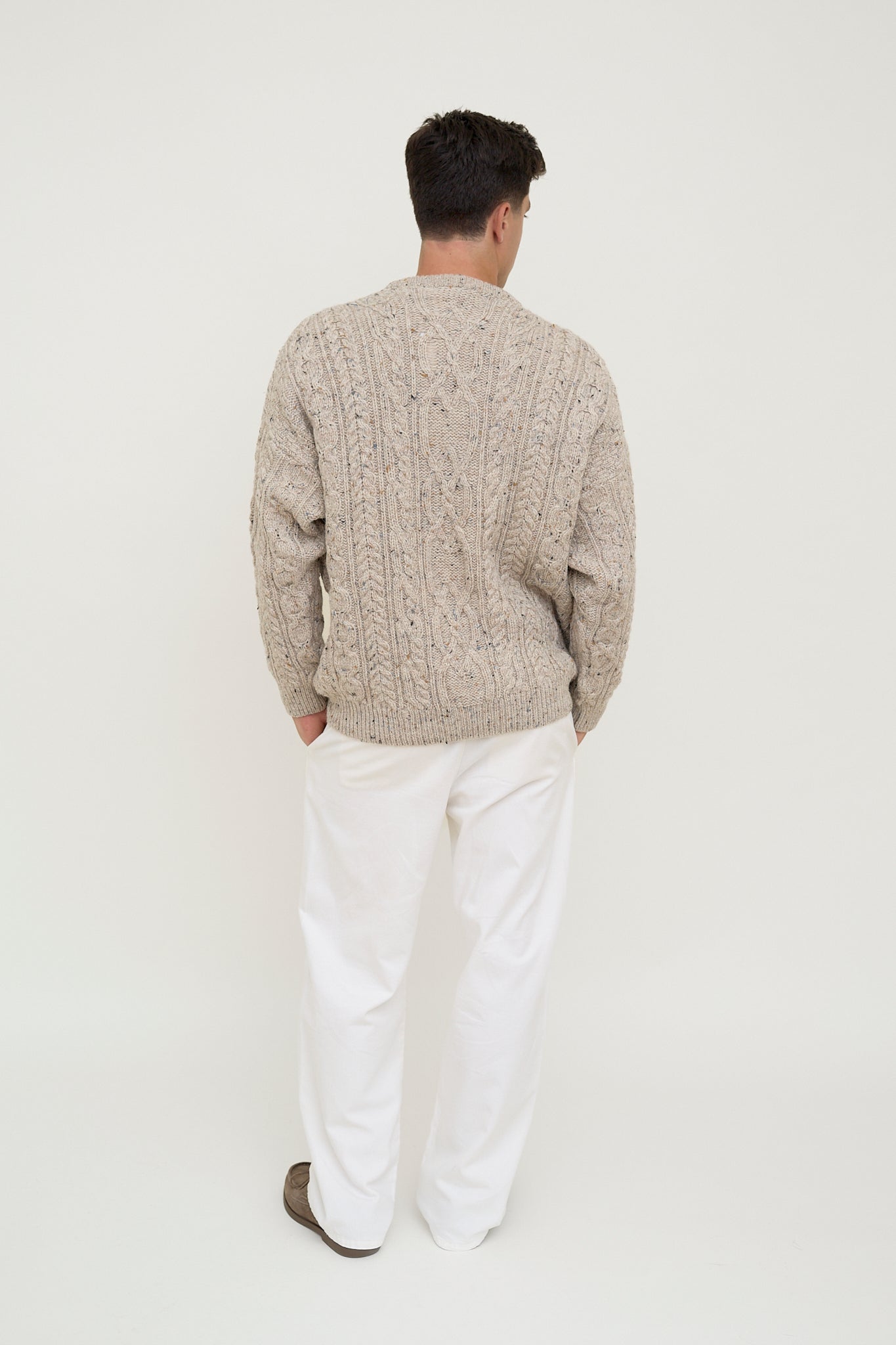 Oversized wool jumper