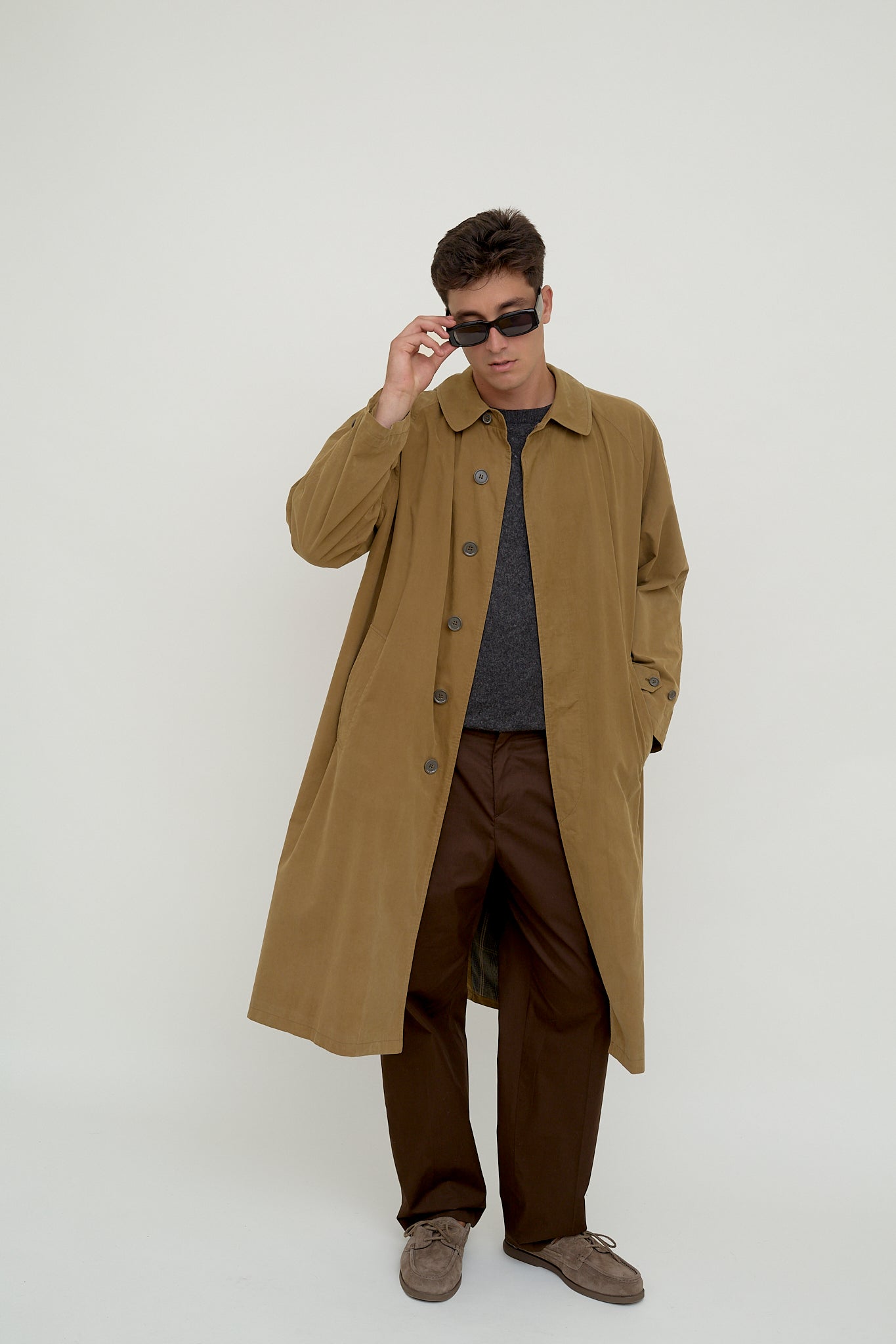Unisex Zegna trench coat