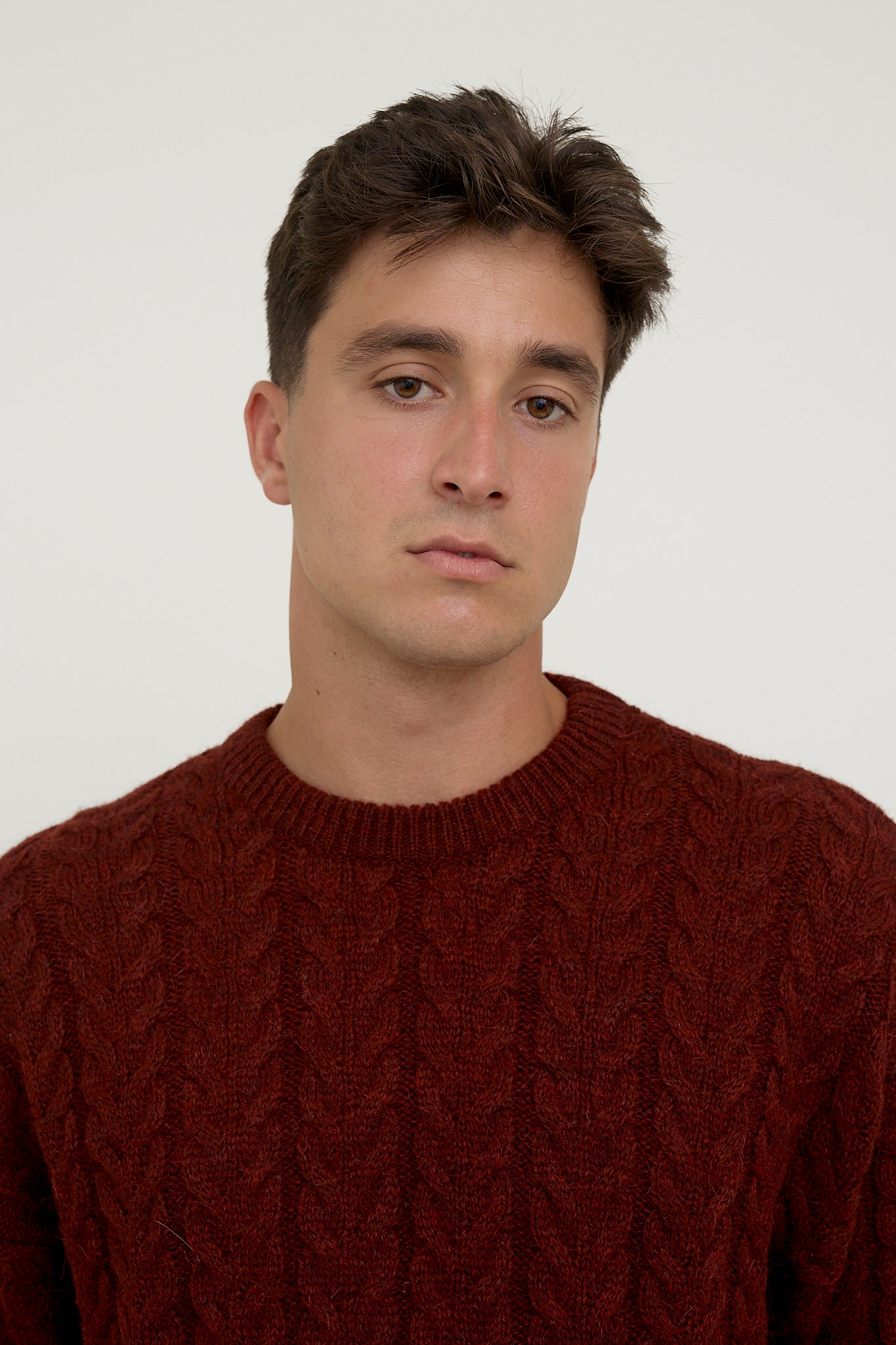 Burgundy jumper