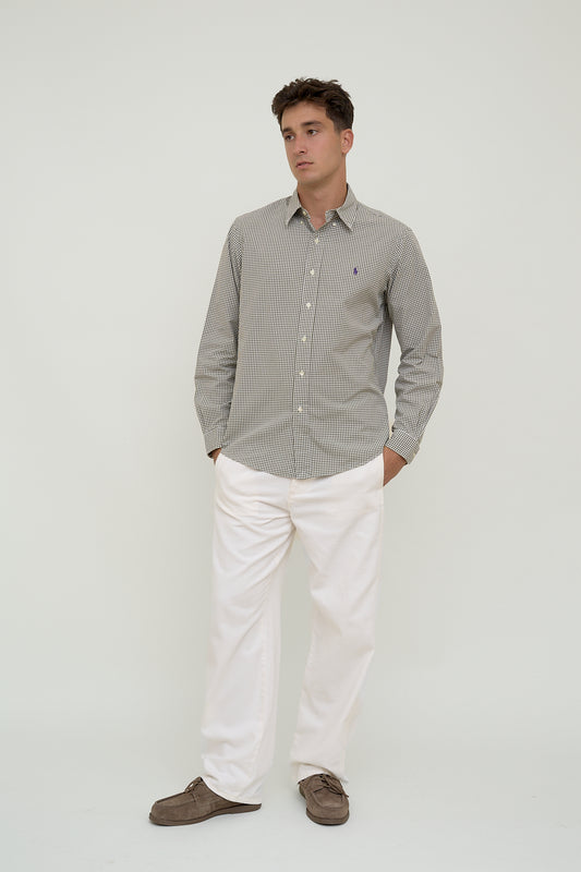Unisex Ralph Lauren checkered shirt