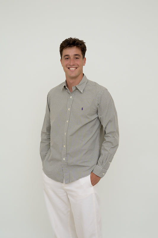 Unisex Ralph Lauren checkered shirt