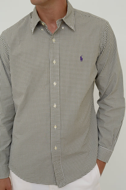 Unisex Ralph Lauren checkered shirt