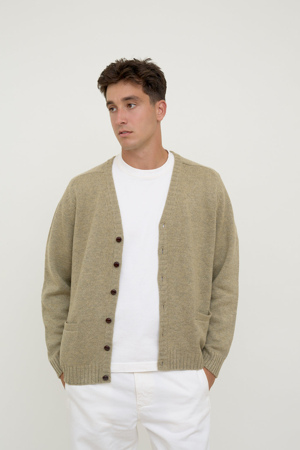 Wool cardigan