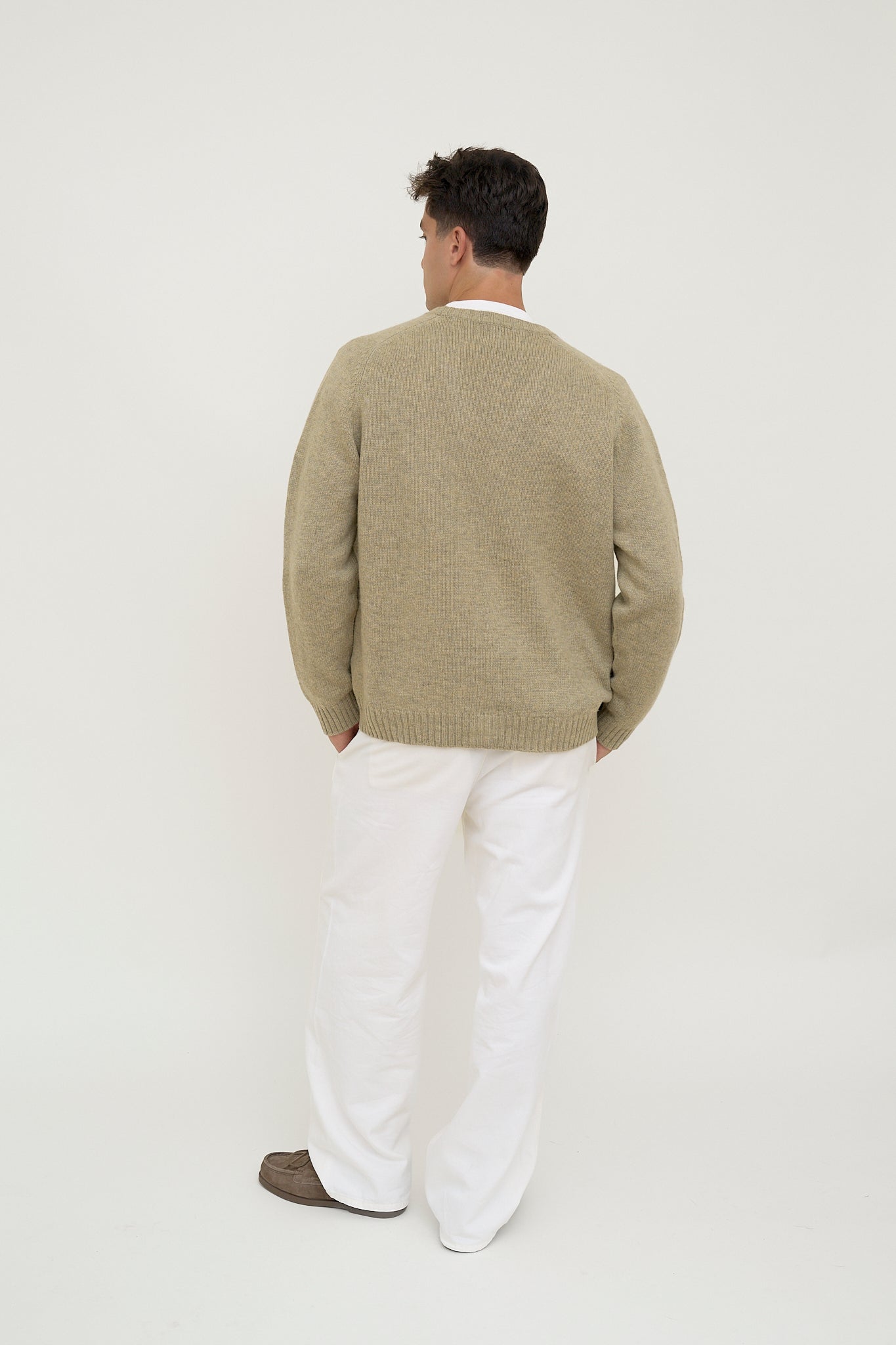 Wool cardigan