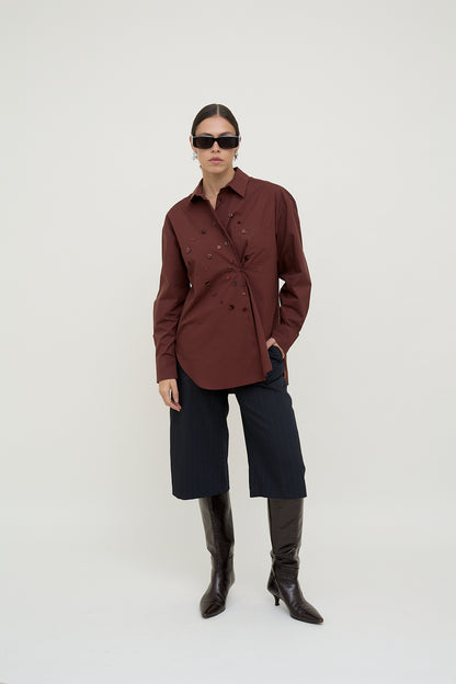 dariadéh Rum Raisin shirt