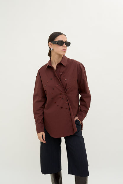 dariadéh Rum Raisin shirt