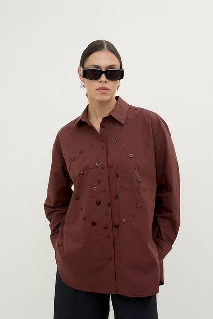 dariadéh Rum Raisin shirt