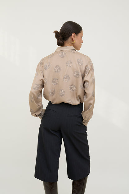 Vintage Laurèl silk blouse