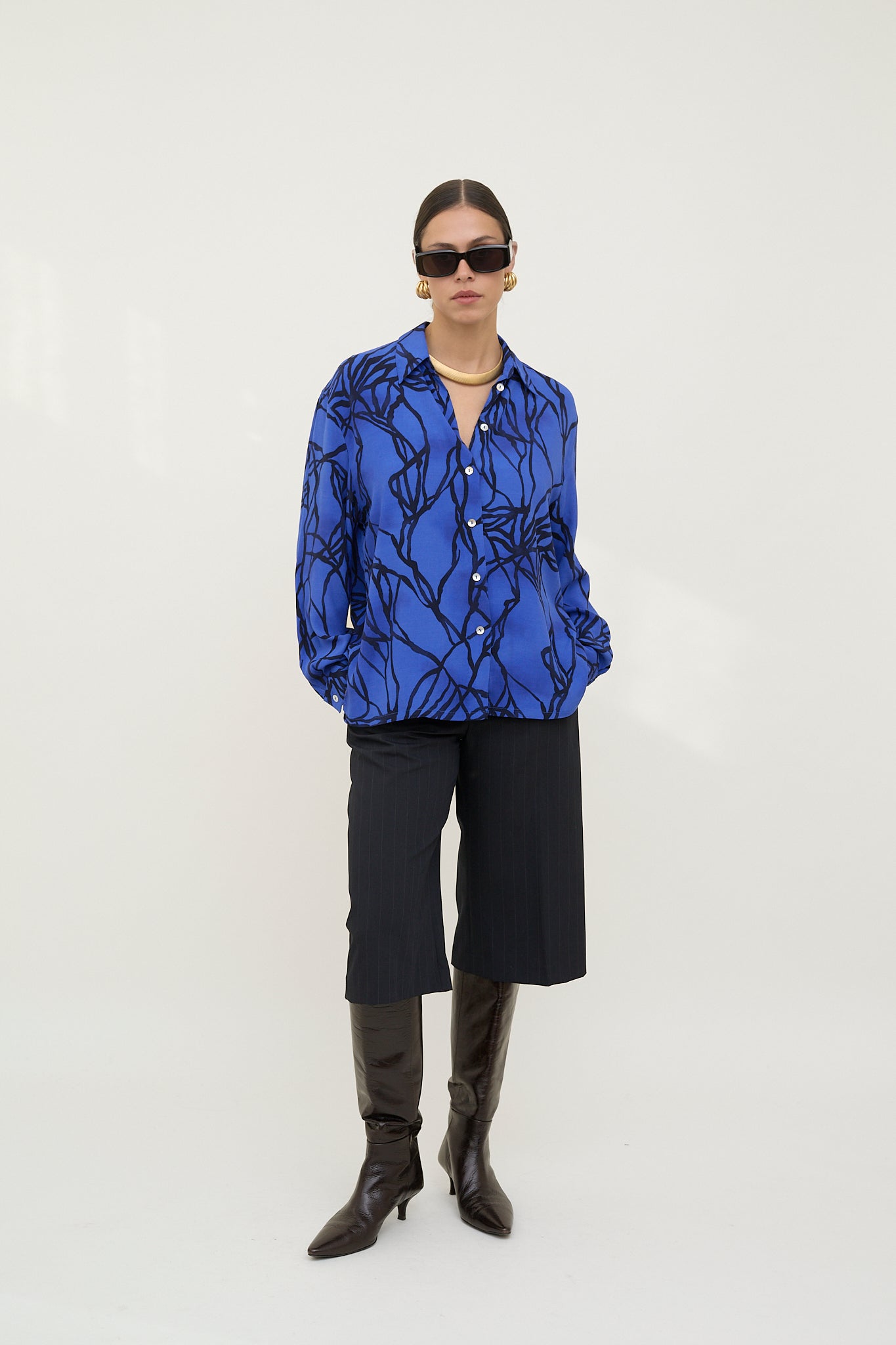 Vintage viscose blouse