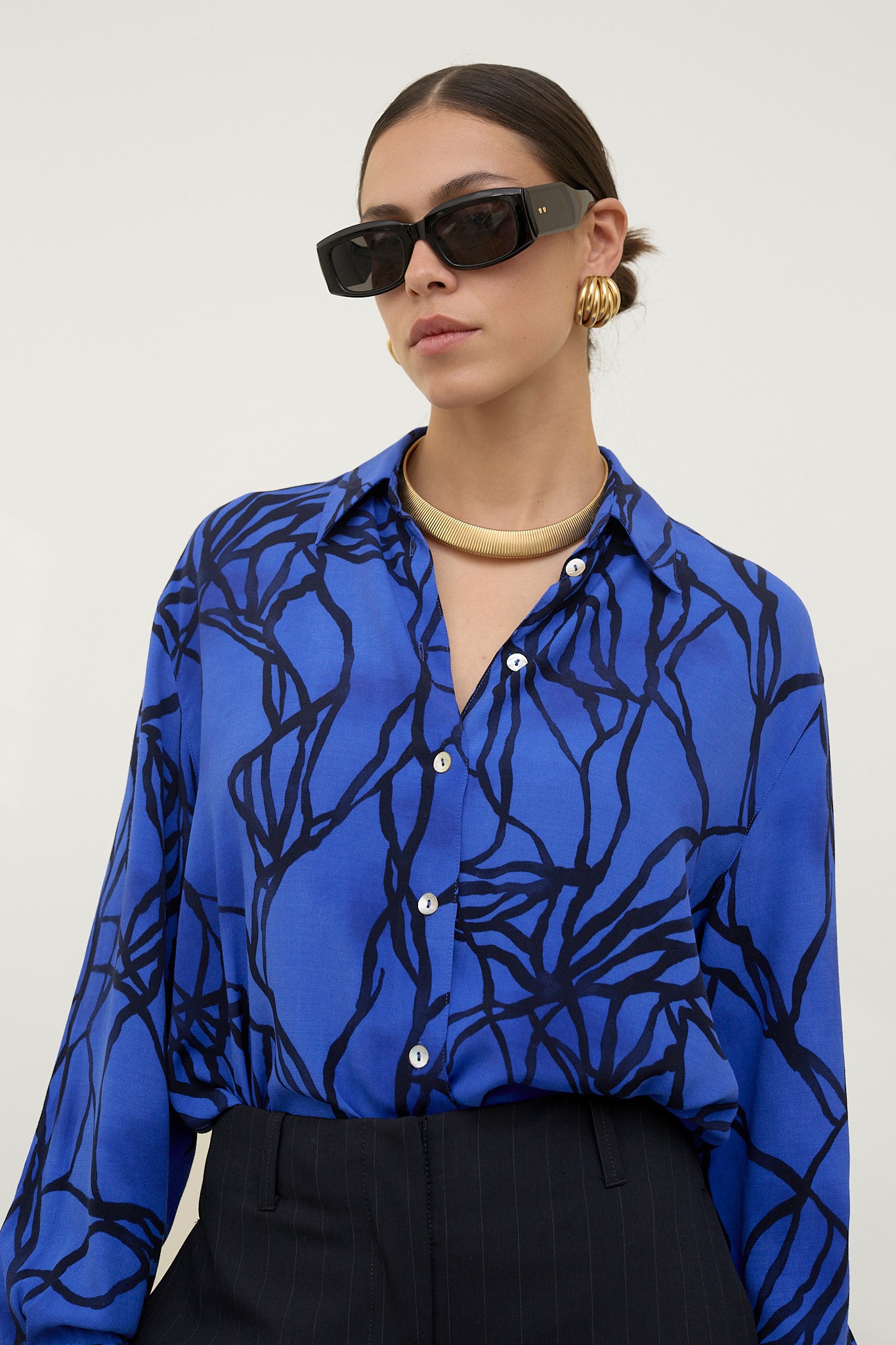 Vintage viscose blouse