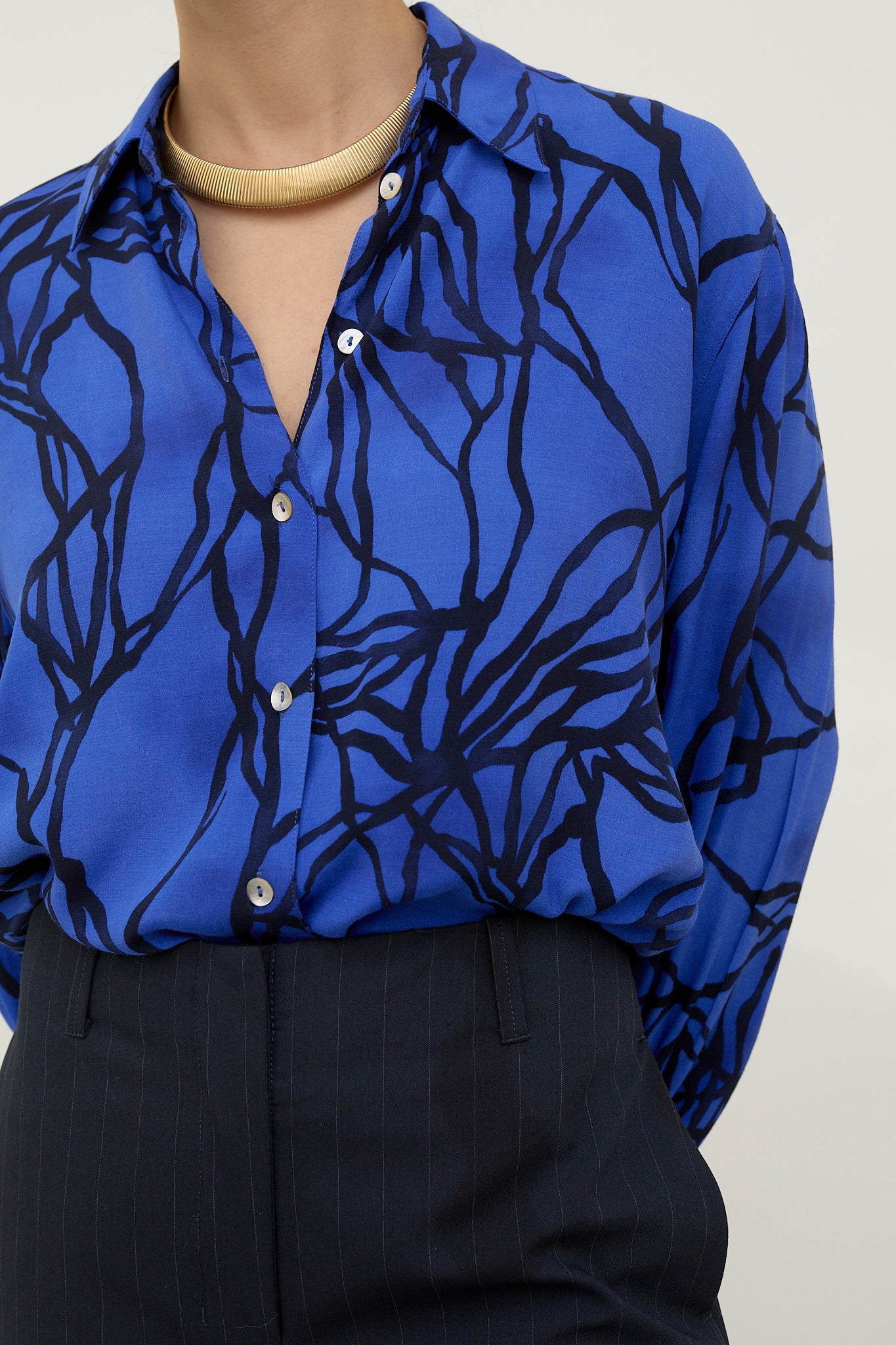 Vintage viscose blouse