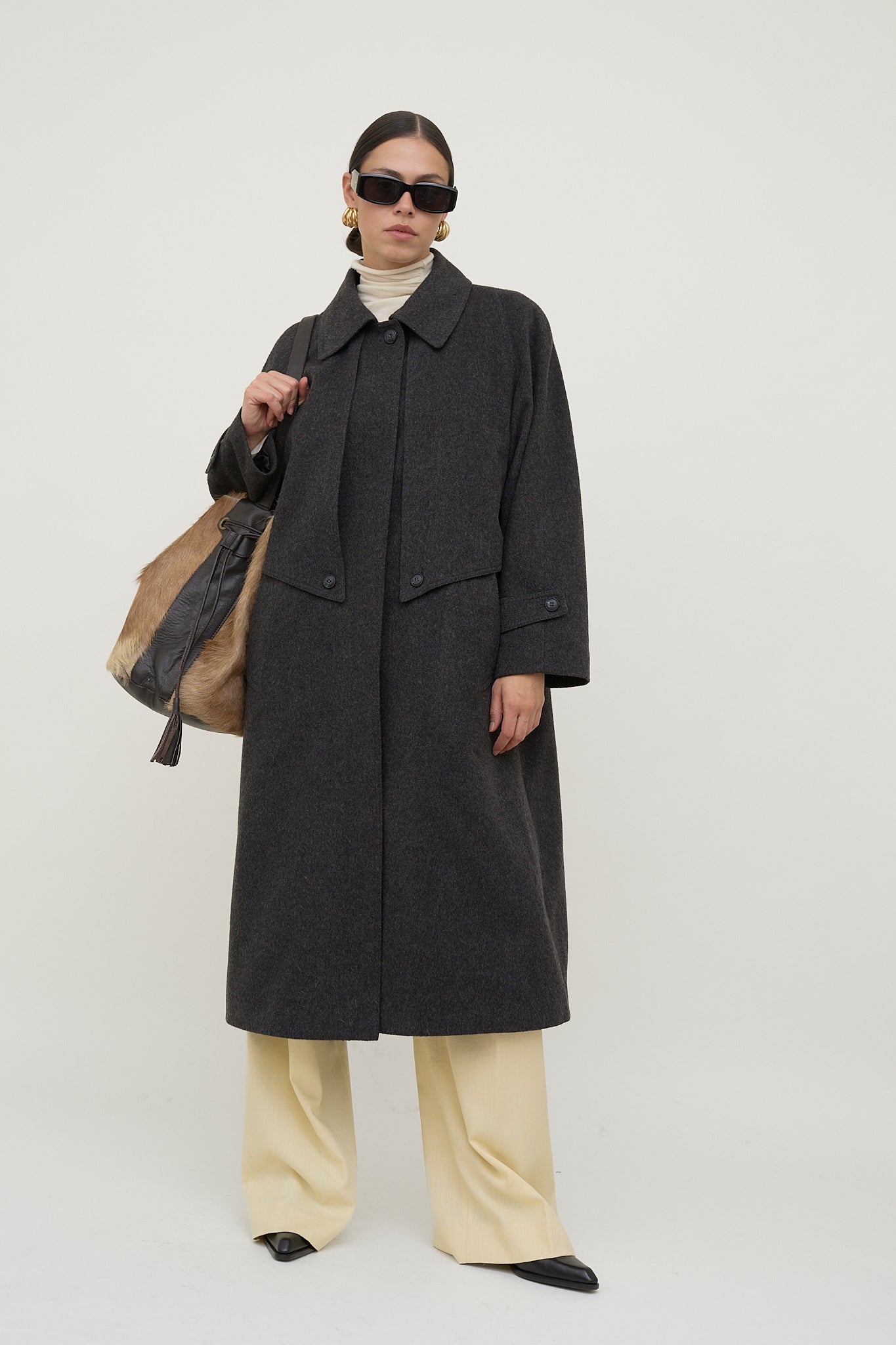 Vintage Alpaca and wool coat