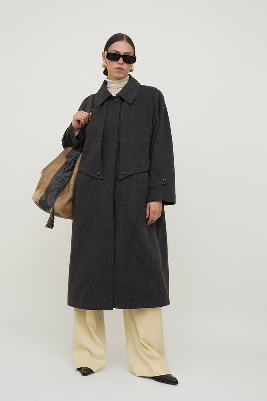 Vintage Alpaca and wool coat