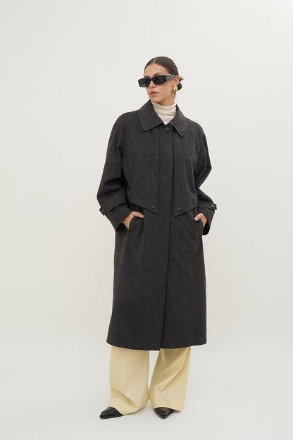 Vintage Alpaca and wool coat