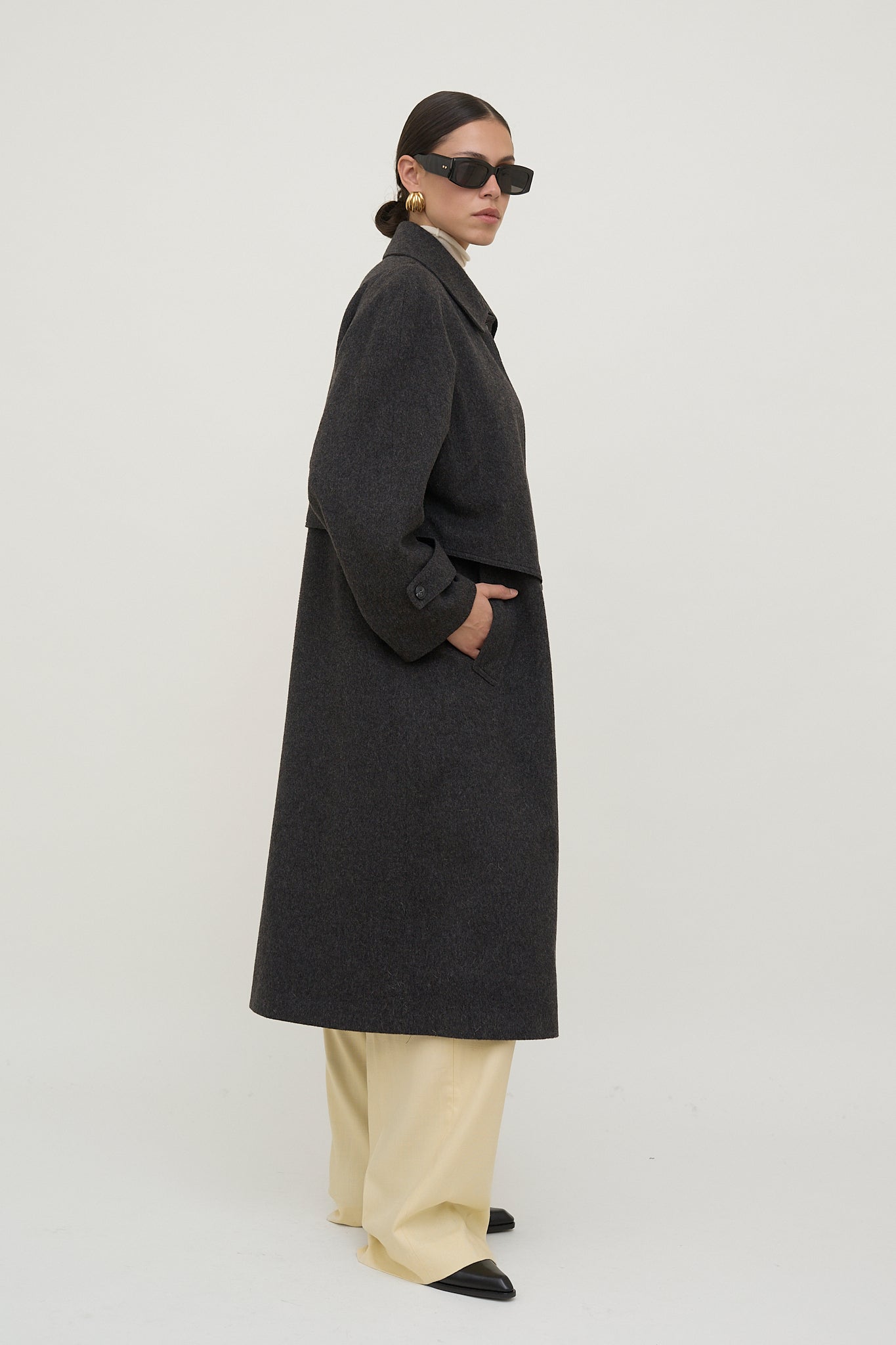 Vintage Alpaca and wool coat