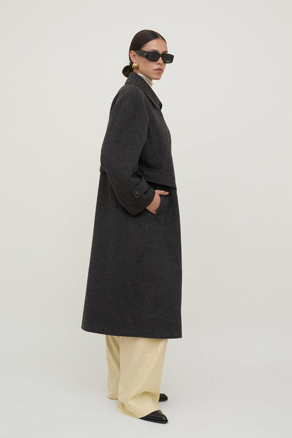 Vintage Alpaca and wool coat