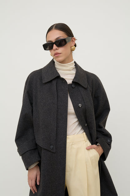 Vintage Alpaca and wool coat